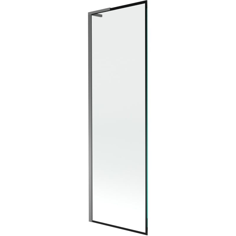 Mexen Next L 1-krilni paravan za kadu 60 x 150 cm, crni okvir, gun metal - 895-060-000-03-70-95