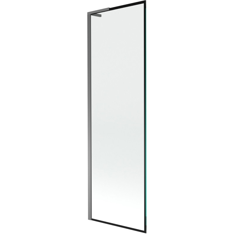 Mexen Next L vanniparavann, 1-osaline, 60 x 150 cm, must raam, gun metal - 895-060-000-03-70-95