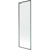 Mexen Next L parawan nawannowy 1-skrzydłowy 60 x 150 cm, czarna ramka, gun metal - 895-060-000-03-70-95