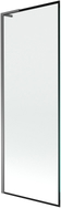Mexen Next L vannisein üheukseline 70 x 150 cm, must raam, gun metal - 895-070-000-03-70-95