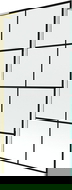 Mexen Next L tuš kabina enokrilna 90 x 150 cm, črna mreža, zlato brušeno - 895-090-000-03-77-55