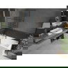 Mexen Next L badwand 1-delig 100 x 150 cm, zwart raster, roségoud - 895-100-000-03-77-60