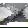 Mexen Mia vrijstaande hoekbad links 180 x 80 cm, wit, witte overloop - 52691808000L-20