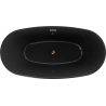 Mexen Eris vabaltiseisev vann 170 x 80 cm, must, roosa kuld ülevool - 53441708070-60
