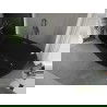 Mexen Eris vrijstaand bad 170 x 80 cm, zwart, overloop gun metal - 53441708070-95