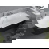 Mexen Mia freistehende rechteckige Badewanne 180 x 80 cm, weiß/schwarz, Überlauf verchromt - 52691808075P-01