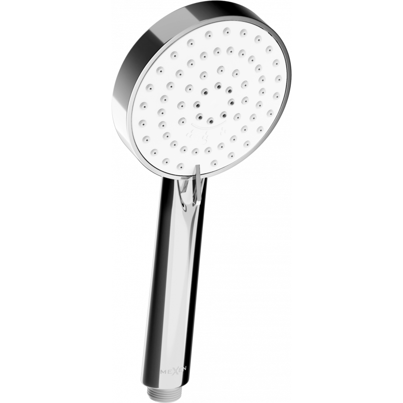 Mexen R-75 3-Funktionen-Handbrause, Chrom/Weiß - 79575-02