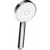 Mexen R-75 3-function shower handle, chrome/white - 79575-02