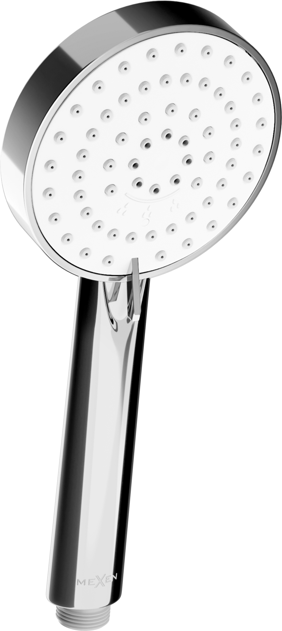 Mexen R-75 rączka prysznicowa 3-funkcyjna, chrom/biała - 79575-02