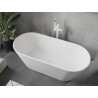 Mexen Flavia vabas seisev vann 170 x 75 cm, valge, valge ülevool - 54031708000-20