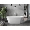 Mexen Flavia baignoire indépendante 170 x 75 cm, blanche, trop-plein blanc - 54031708000-20