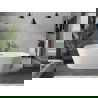 Mexen Flavia baignoire autoportante 170 x 75 cm, blanche, trop-plein or rose - 54031708000-60