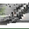 Baignoire Mexen Flavia autoportante 170 x 75 cm, blanche, vidange en cuivre brossé - 54031708000-65