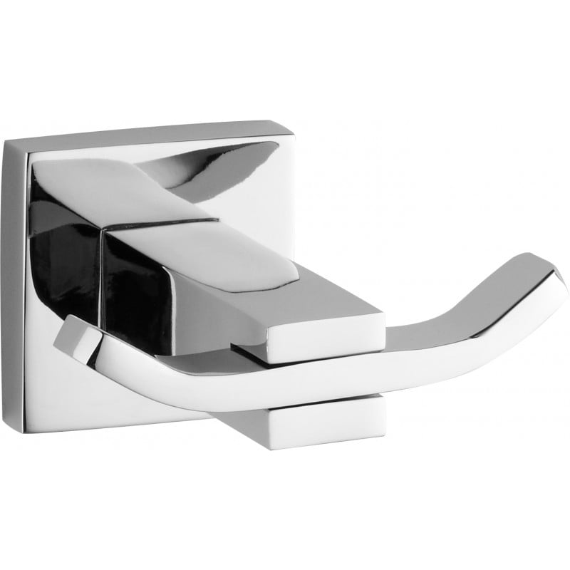 Mexen Vane doppelter Handtuchhaken, Chrom - 7020935-00