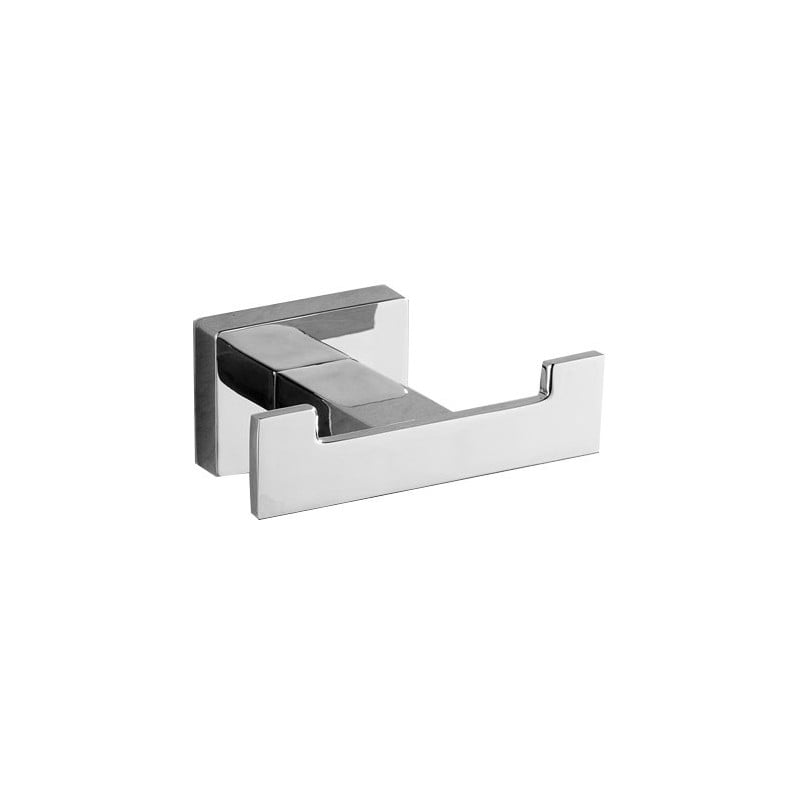 Mexen Arno doppelter Handtuchhaken, Chrom - 7020735-00