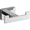 Mexen Arno dubbele handdoekhaak, chroom - 7020735-00