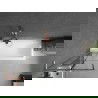 Mexen Next L, 1-flügelige Badewannenabtrennung 60 x 150 cm, schwarzes Muster, gebürstetes Kupfer - 895-060-000-03-77-65
