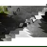 Mexen Montana vrijstaande badkuip 170 x 80 cm, zwart, zwarte overloop - 52011708070-70