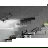 Mexen Next L badwandwand 1-delig 60 x 150 cm, zwart raster, zwart - 895-060-000-03-77-70