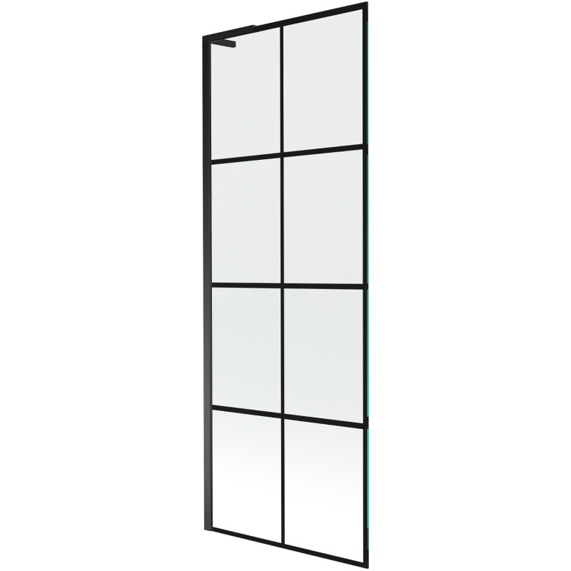 Mexen Next L vannisein 1-tiivaline 70 x 150 cm, must ruut, must - 895-070-000-03-77-70