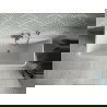 Mexen Volta freistehende Wandwanne 150 x 75 cm, weiß, Abfluss gun gray gebürstet - 51131507500-66