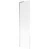 Mexen Next L paravan za kadu s jednim krilom 50 x 150 cm, pruge, krom - 895-050-000-03-09-01
