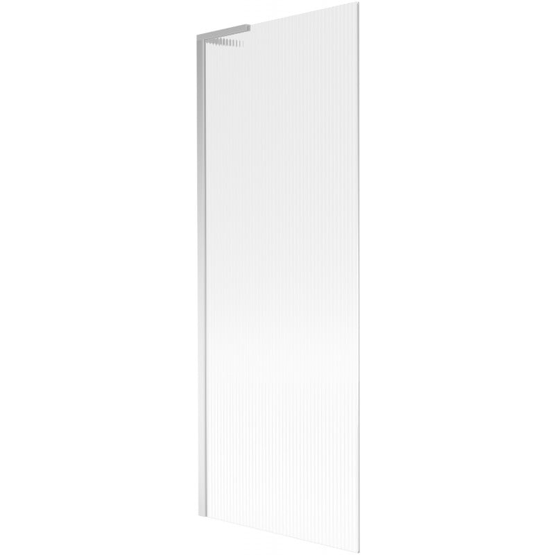 Mexen Next L Badewannenfaltwand 1-flügelig 70 x 150 cm, Streifen, Chrom - 895-070-000-03-09-01