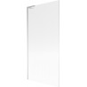 Mexen Next L vannitoaukse saatekraan, 1 tiiva, 90 x 150 cm, triibuline, kroom - 895-090-000-03-09-01