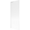 Mexen Next L badwand 1-delig 70 x 150 cm, gestreept, wit - 895-070-000-03-09-20
