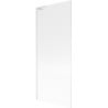 Mexen Next L écran de baignoire 1 volet 80 x 150 cm, rainures, blanc - 895-080-000-03-09-20