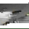 Mexen Next L Badewannenabtrennung 1-flügelig 70 x 150 cm, Streifen, Gold - 895-070-000-03-09-50