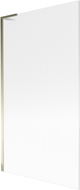 Mexen Next L vannisein 1-osaline 100 x 150 cm, triibuline, kuldne - 895-100-000-03-09-50
