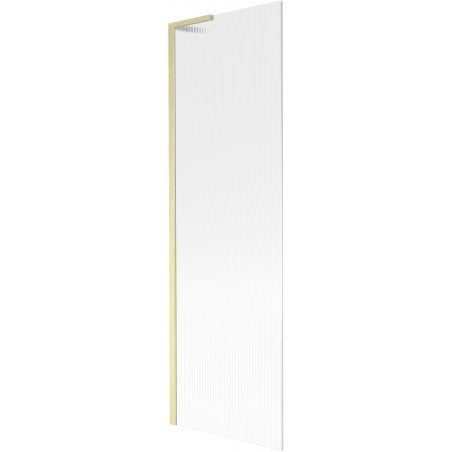 Mexen Next L vannipaneel, 1-ukseline 60 x 150 cm, triibuline, harjatud kuld - 895-060-000-03-09-55