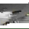 Mexen Next L Badewannenwand 1-flügelig 70 x 150 cm, Streifen, gold gebürstet - 895-070-000-03-09-55