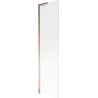 Mexen Next L vanniklapp 1-tiivaline 50 x 150 cm, triibuline, roosa kuld - 895-050-000-03-09-60