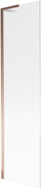 Mexen Next L vanniklapp 1-tiivaline 50 x 150 cm, triibuline, roosa kuld - 895-050-000-03-09-60