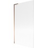 Mexen Next L vannitoasukse 1-leheline 100 x 150 cm, triibuline, roosa kuld - 895-100-000-03-09-60