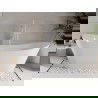 Mexen Celia freistehende Badewanne 170 x 75 cm, weiß, Überlauf weiß - 52331707500-20