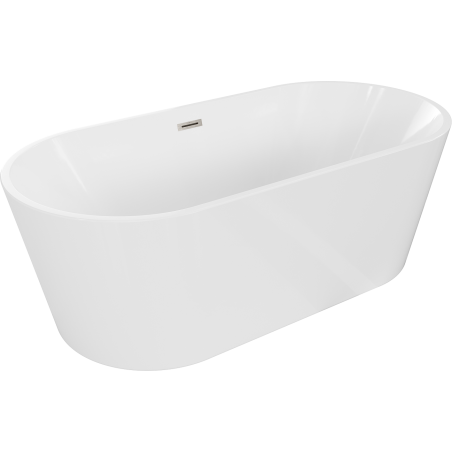Mexen Luna vanni vaba 150 x 75 cm, valge, nikkel hari - 52031507500-97