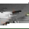Mexen Next L Badewannen-Faltwand 1-flügelig 80 x 150 cm, Streifen, gebürstetes Kupfer - 895-080-000-03-09-65