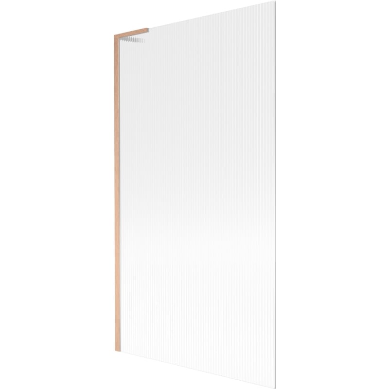 Mexen Next L vannituba ekraan 1-leheline 100 x 150 cm, triibud, harjatud vask - 895-100-000-03-09-65