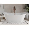 Mexen Celia vaba seisev vann 170 x 75 cm, valge, harjatud vask ülevool - 52331707500-65
