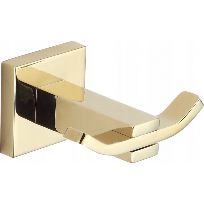 Mexen Vane kaksoispyyhekoukku, kultainen - 7020935-50