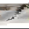 Mexen Celia vrijstaande badkuip 170 x 75 cm, wit/zwart, chroom overloop - 52331707575-01