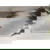 Mexen Celia vrijstaande badkuip 170 x 75 cm, wit/zwart, overloop gun grijs geborsteld - 52331707575-66