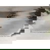 Mexen Celia vrijstaand bad 170 x 75 cm, wit/zwart, overloop gun metal - 52331707575-95