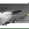Mexen Next L badwand paneel 1-delig 90 x 150 cm, strepen, geborsteld gun grijs - 895-090-000-03-09-66