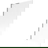Mexen Next L badwand paneel 1-delig 90 x 150 cm, strepen, geborsteld gun grijs - 895-090-000-03-09-66