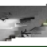 Mexen Next L Badewannen-Faltwand 1-flügelig 50 x 150 cm, Streifen, schwarz - 895-050-000-03-09-70