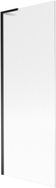 Mexen Next L vannisein 1-tiivaline 70 x 150 cm, triibuline, must - 895-070-000-03-09-70